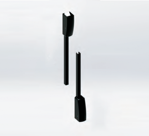 vertical rods and latch bolts  (Unico 550)
